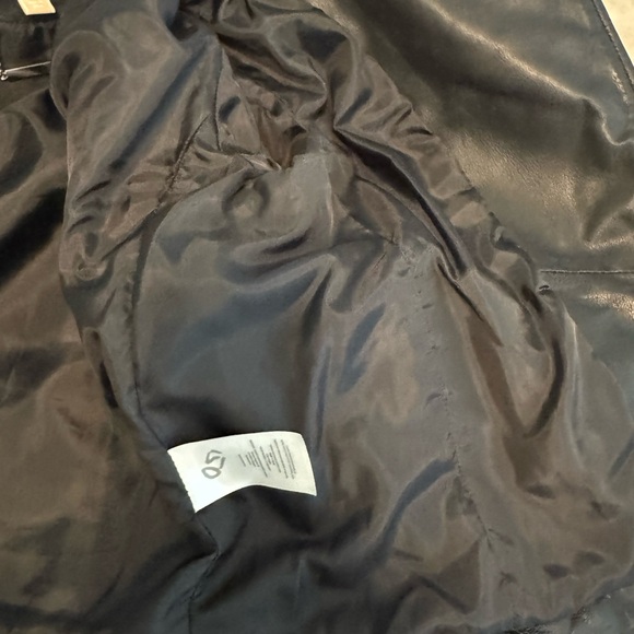 Michael Kors Black Quilted Leather Jacket - Picture 6 of 8